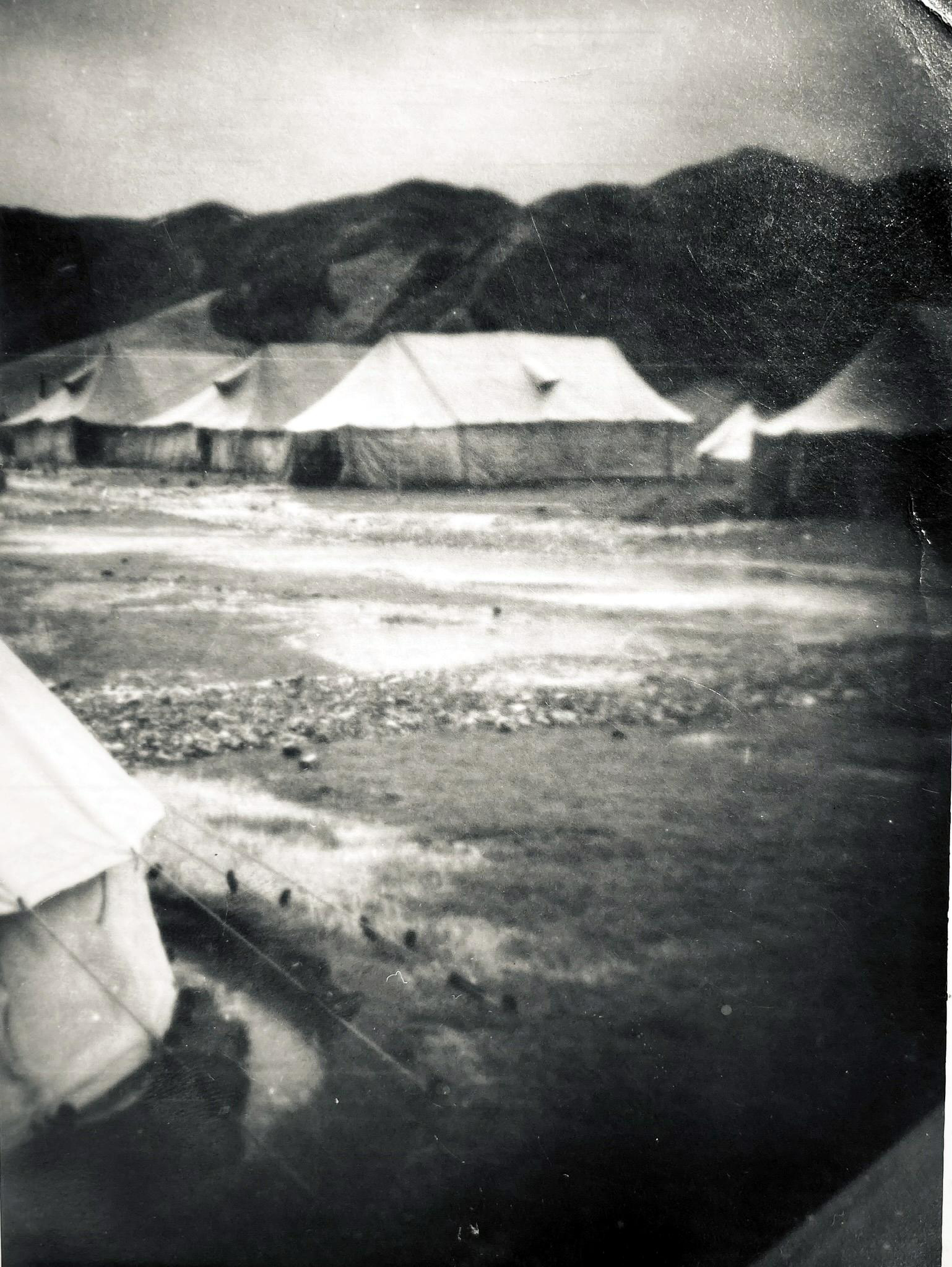 Mess tents, Trentham